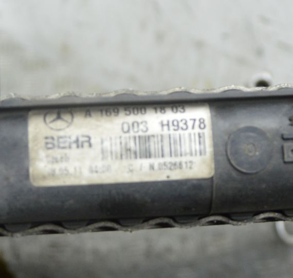 Радіатор охолодження двигуна Mercedes W169 W245 2004-2012 Радіатор мотора Мерседес в169 в245 A1695001803 | Зображення 2