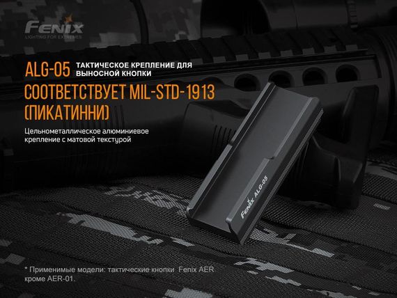 Кріплення на зброю для виносної кнопки Fenix ALG-05 | Зображення 4