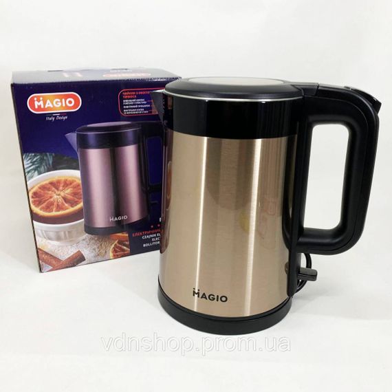 Чайник для бытового использования, Электрический чайник с индикацией включения дисковый OV-44 | Зображення 1