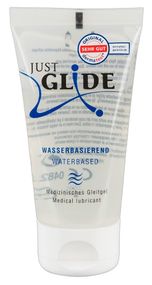 Лубрикант Just Glide Waterbased на водній основі, 50 мл Sex Aura