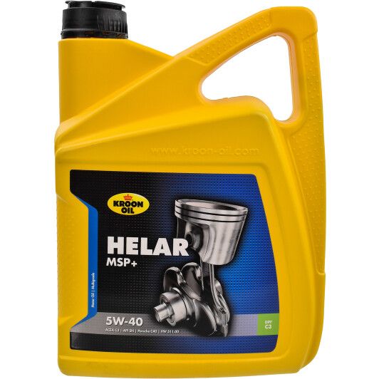 Моторна олива Helar MSP+ 5W-40 5л
