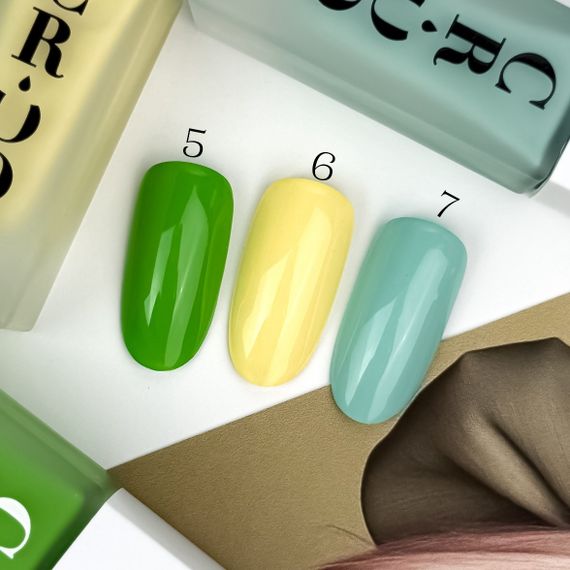 Лак для стемпинга Crooz №07 (пастельный голубой) 6мл | Зображення 1