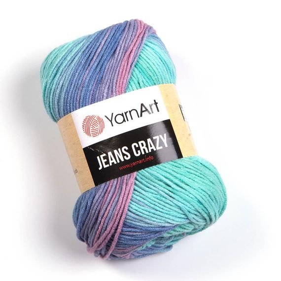 YarnArt Jeans Crazy 8203 пряжа ЯРНАРТ ДЖИНС КРЕЙЗИ