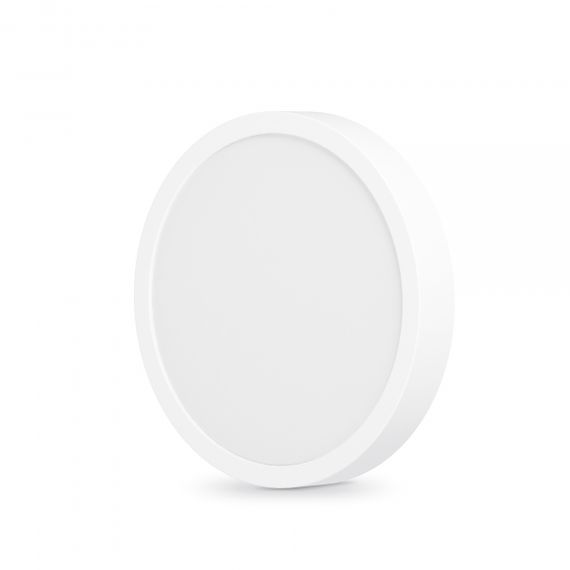 LED Світильник круглий накладний VIDEX 18W 5000K White | Зображення 1