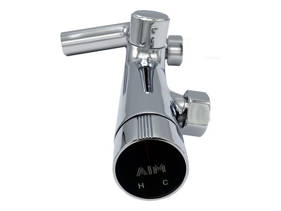Змішувач для душу зі стійкою серії ELEPHANT, латунь,хром AIM,DG04730-1 chrome | Зображення 4