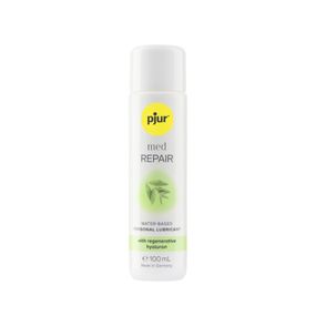 Лубрикант на водній основі pjur MED Repair glide 100 мл з регенерувальним гіалуроном для сухої шкіри