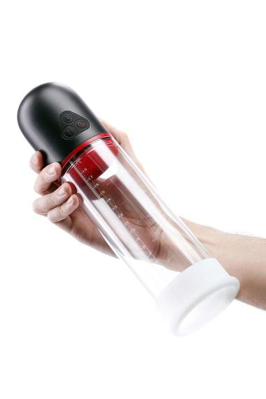 Вакуумна помпа NS Novelties Renegade з вібрацією, біла, 29.5 см sexstyle | Зображення 1