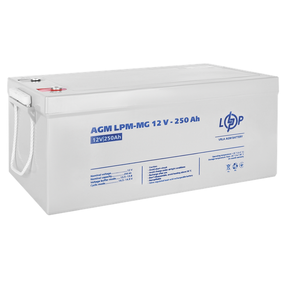Акумулятор мультигелевий LPM-MG 12V - 250 Ah | Зображення 1