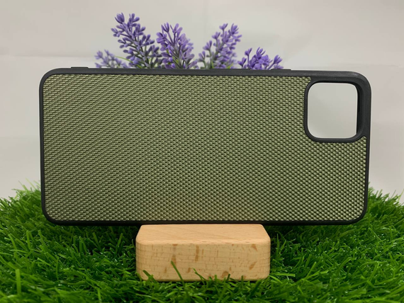 Чохол накладка Google Pixel 4XL тканина оливковий