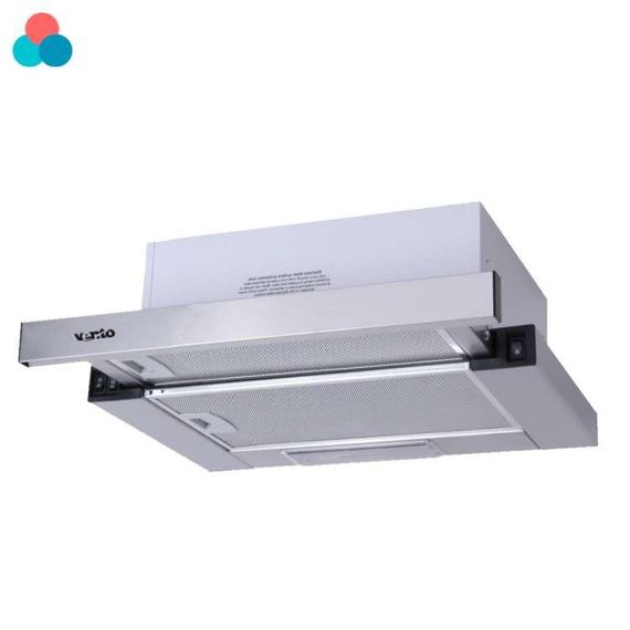 Телескопічна витяжка VENTOLUX GARDA 45 INOX (700) SLIM неіржавіюча сталь 45 см
