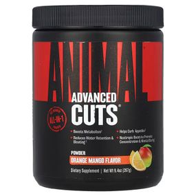 Жиросжигатель Universal Nutrition Animal, Advanced Cuts® Powder, Orange Mango, 267 g