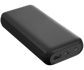 Універсальна мобільна батарея (УМБ) повербанк Power Bank Dexim DX382 PD DCA0050 20000 mAh чорна (DX382_1161)