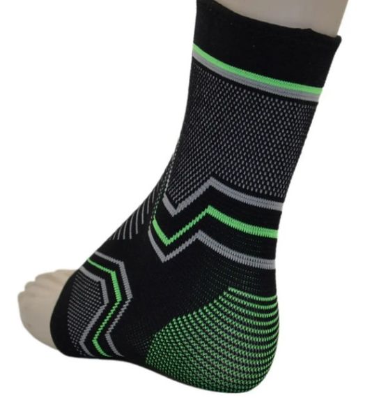 Бандажі на гомілкостоп PowerPlay 4100 Чорні L/XL (пара) (PP_4100_L/XL_Black) | Зображення 4