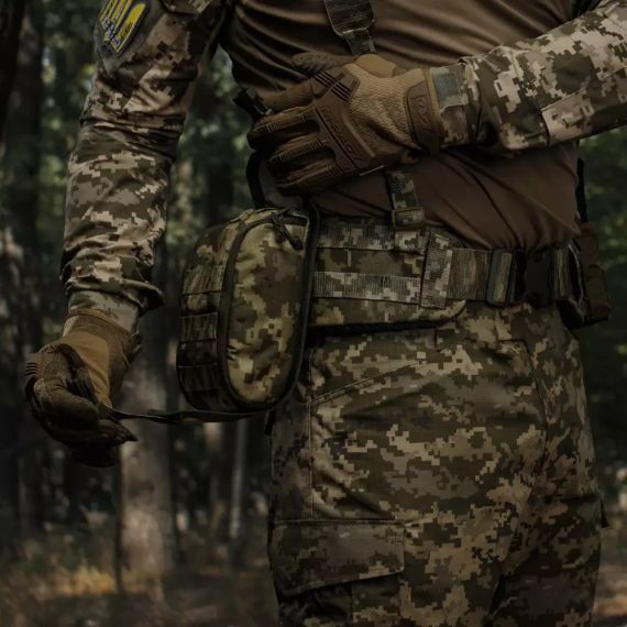 Підсумок-органайзер аптечка Ukrarmor Піксель (мм-14), тактична MOLLE Cordura 500D, підсумок укрармор ЗСУ, полювання | Зображення 3