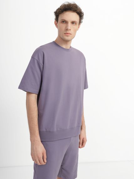 Комплект для чоловіків футболка та шорти сірий, 3XL | Зображення 5