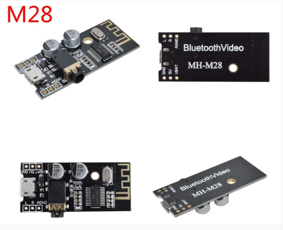 Модуль Bluetooth 4.2 стерео аудио MH-M28 Type-C | Зображення 1
