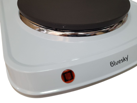 Плита одноконфорочная электрическая кухонная BLUESKY настольная переносная электроплита дисковая | Зображення 5