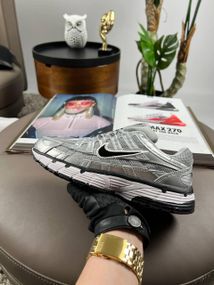 Кросівки P-6000 W Silver Black , текстиль , В'єтнам 38 24 см