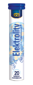Витамины Elektrolity Kruger шипучие в таблетках растворимые, 20 шт, энерджи