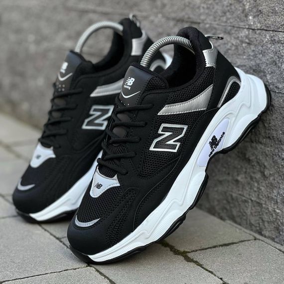 Кросівки весна літо New Balance колір: чорний білий | Зображення 4