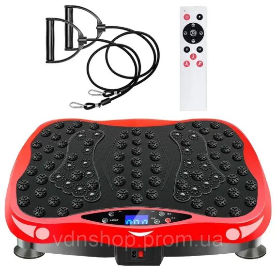 Віброплатформа для тренувань + пульт, до 120кг, від мережі / Вібраційна платформа для схуднення