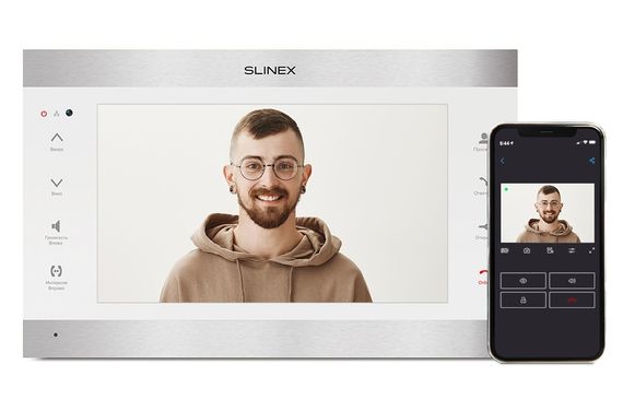 Видеодомофон Slinex SL-10IPTHD silverwhite | Зображення 2