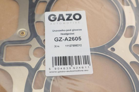 Прокладка ГБЦ BMW X5 E70 X6 F16 F86 10- Ø85,00mm 1,20mm N55 B30 A GZ-A2605 | Зображення 1