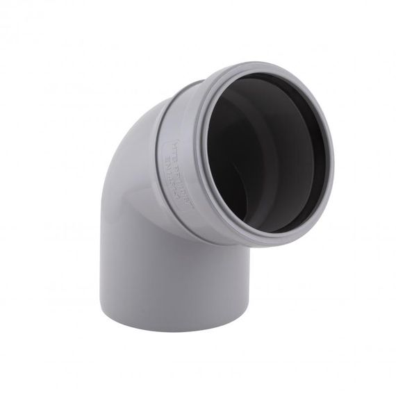 Коліно каналізаційне PPR TA Sewage 110, 67° TASEBPP67110