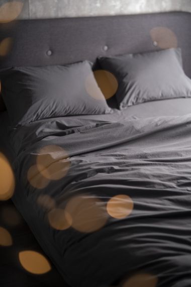 Комплект постільної білизни SoundSleep Stonewash Adriatic Dark Gray євро сірий (92370777) | Зображення 7