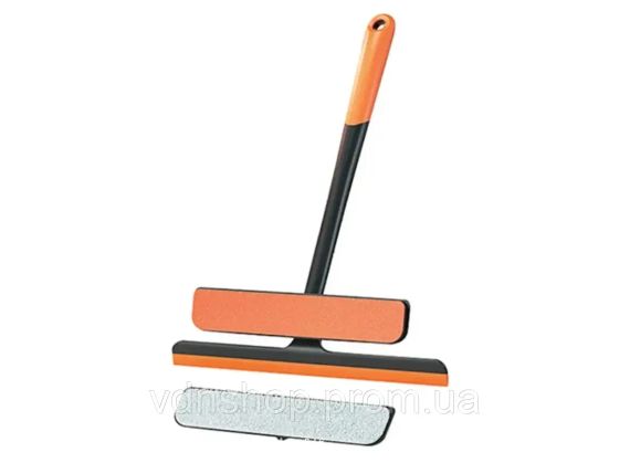 Багатофункціональна щітка/скребок для очищення вікон 3 в 1