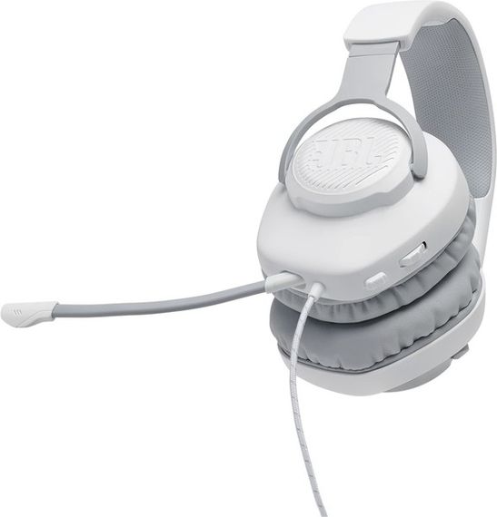 Гарнітура JBL QUANTUM 100 White (JBLQUANTUM100WHT) | Зображення 1
