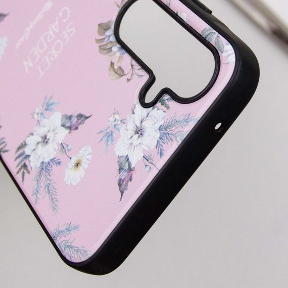 TPU+PC чохол Secret Garden для Samsung Galaxy A25 5G Pink | Зображення 5