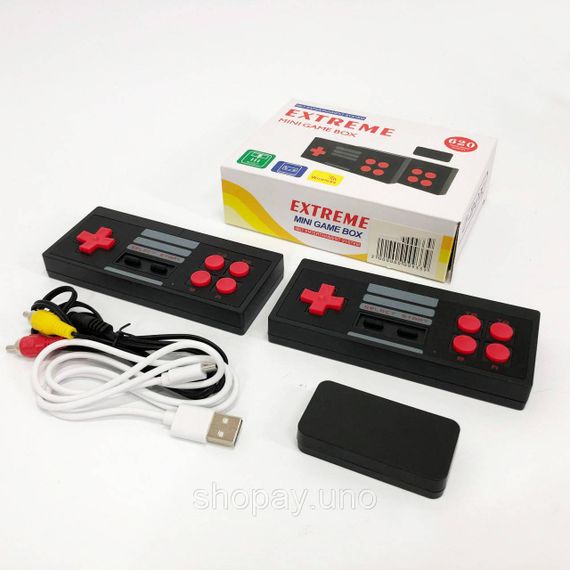 Ретро ігрова приставка N‑22 Extreme Game Box, 620 ігор, 8‑біт, AV‑OUT, 2 бездротові джойстики | Зображення 6