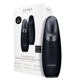 Енерджайзер для очей GESKE Warm&Cool Eye Energizer 6в1 gray, Чорний