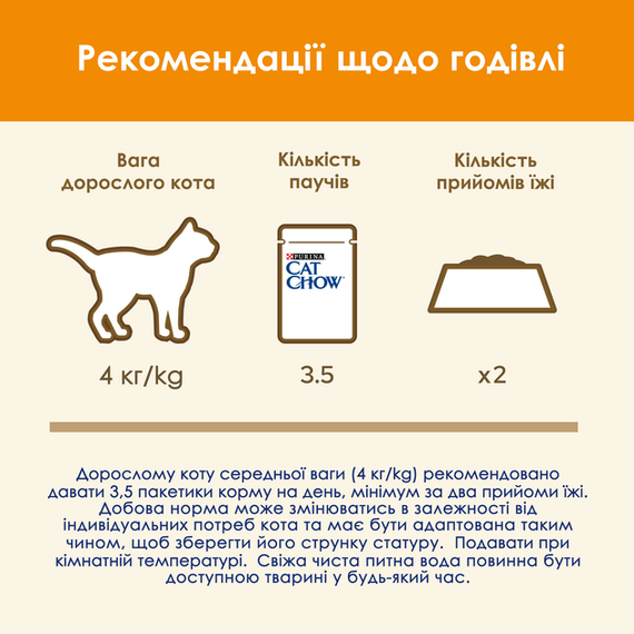 Вологий корм Purina CAT CHOW Adult для дорослих котів, яловичина та баклажани 85г | Зображення 8