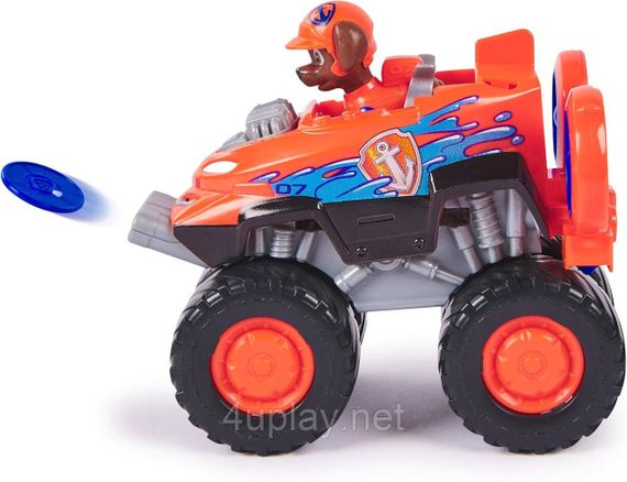 Paw Patrol Rescue Wheels Спасательный монстр-трак с водителем Зума серии Мега колеса Щенячий патруль Оригинал | Зображення 4