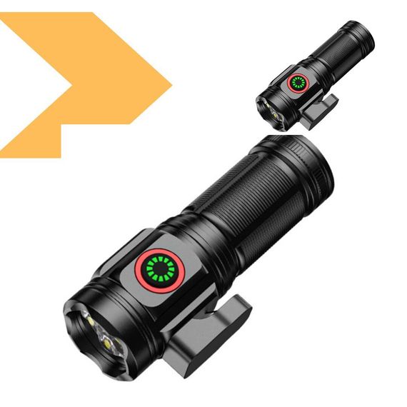 Ліхтар W5183-4XHP360 з магнітом, стропорізом, індикацією заряду, ЗУ Type-C (47358-5183_176) | Зображення 1