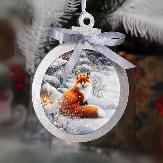 Творчий набір для створення 3-х ялинкових прикрас "Winter Forest" FDCKW-052 | Зображення 9