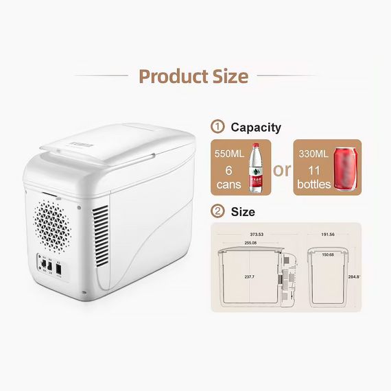 Автохолодильник 9L - К9А охолодження/нагрів (12v) White | Зображення 7