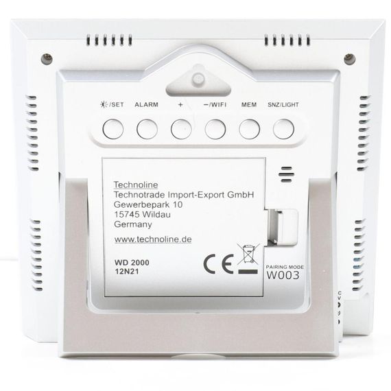 Метеостанція Technoline DirektWetter WD2000 Silver (WD2000) | Зображення 5