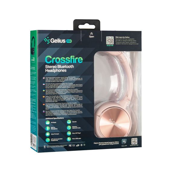 Навушники Gelius Pro Crossfire Pink (GP HP-007 Pink) | Зображення 8