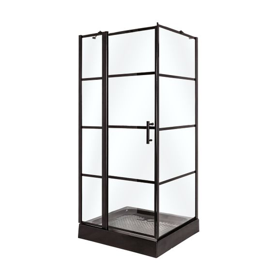 Душова кабіна INSANA Patricia 100x100x215 мілкий піддон 15 см | Зображення 1