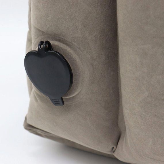 Надувна обіймальна подушка для подорожей (55х35х30см), в чохлі / Подушка-обіймашка для тривалих поїздок | Зображення 6