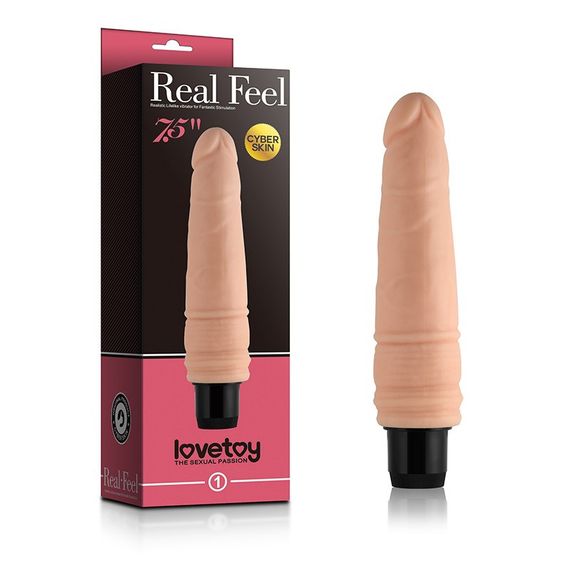 Вібратор 7.5 Real Feel Cyberskin Sex Aura | Зображення 1