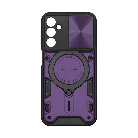 Чохол TPU+PC CamCap Armor with Ring для Samsung Galaxy A24 4G Колір Фіолетовий | Зображення 3