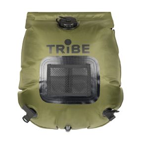 Ємність для душу Tribe Shower 20 л, похідний душ трайб туристичний олива для дачі, кемпінгу, полювання