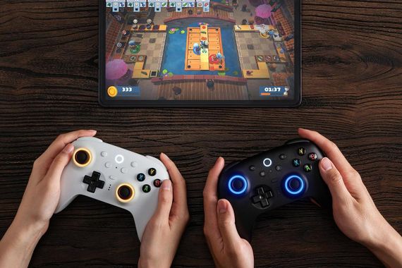 Геймпад 8BitDo Ultimate 2 для Windows і Android, ігровий контролер TMR, Еффект Холла Білий | Зображення 4