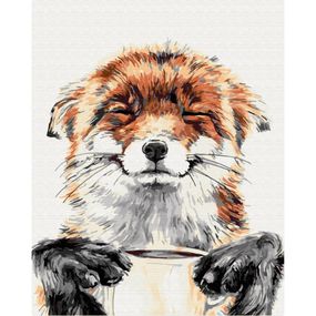 Картина по номерам "Довольная лисичка" BS32220, 40х50см