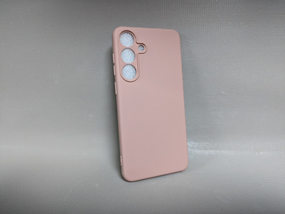 Samsung Galaxy S25 FE | Протиударний чохол Wave | Soft Touch | Пудровий