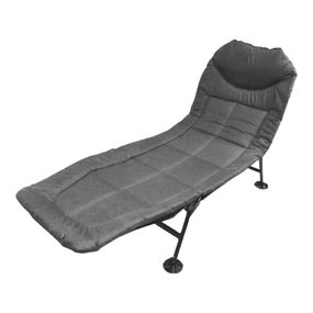 Ліжко розкладне з матрацом та підголовником 200*70*30см